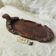 Vintage Display Tray Ebony Wood CUIL