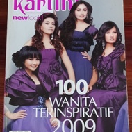 Majalah Kartini Edisi Khusus 2009, 100 Wanita Terinspiratif 2009.