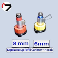 Kepala Kran/Katup Refill Hcook