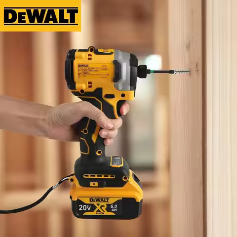 DEWALT DCF850 20V Cordless Electric Screwdriver Rechargeable Lithium Battery High Torque Versatile P