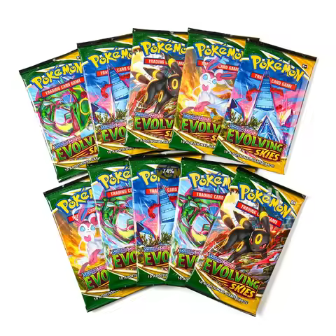 90-150 Pcs Pokemon Card Prismatic 151 Evolutions English Booster Battle Pokemon Card Game Carte Trad