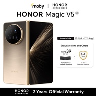 [READY STOCK] HONOR Magic V5 5G 512GB Foldable Smartphone | 1 Year SG Manufacturer's Warranty