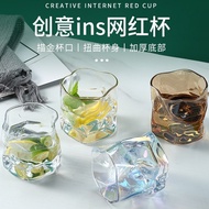 High-value Whiskey Crystal Glass Thickened Glass Drinking Water Glass Beer Glass Western Wine Glass 