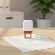 1 Unit Paid Stamp, Office Essentials, Finance Supplies Clear Mark