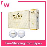 DUNLOP Golf Ball XXIO XXIO Premium Golf Ball 2018 Model 1 Dozen (12 pieces) Royal Gold