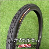 Kenda KWEST Outer Tires 16x1 3/8 37-349 inch seli Folding Bike