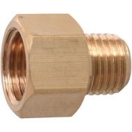 Brass Fitting F/M M10 M12 M14 M16 M18 M20 M22 Female to Male Thread Brass Pipe Connectors Copper Cou