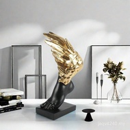 Wings Resin Office Cross-Border Light Wings Cabinet Decoration Living Room Creative Home New Style C