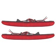 Car LED Rear Bumper Fog Brake Light for Honda Civic Type R 2016-2018