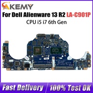 Papan Utama Komputer Untuk Dell Alienware 13 R2 Cn-0nhyx3 0v3tcj 0vc62v La-c901p Papan Utama Laptop 
