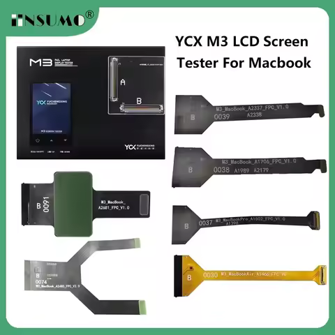 YCX M3 LCD Screen Tester For iPad Macbook Tablet True Tone OLED Screen Repair 3D Touch Testing Image