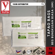 Plastic Tapau Biasa / 16''X26'' / 20''X30'' Flat Bag / Beg Bungkusan Plastic HM Teong Chuan