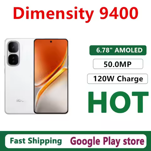 Original Vivo Iqoo Neo 10 Pro Mobile Phone Dimensity 9400 OTA Update 6.78" AMOLED 120W Charge 50.0MP