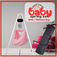 Tripod Travel Baby Spring Cot With/Without BAG (Buaian Bayi Mudah Alih | Ayoto Baby)