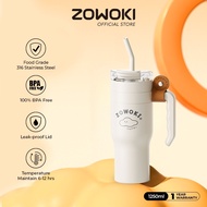 Zowoki Q15 Stainless Steel Thermos Tumbler with Straw (1250ml)