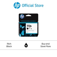 HP Original 712B Black Ink Cartridge 3ED29A 80ml  Compatible with DesignJet T250 T650 Studio Plotter