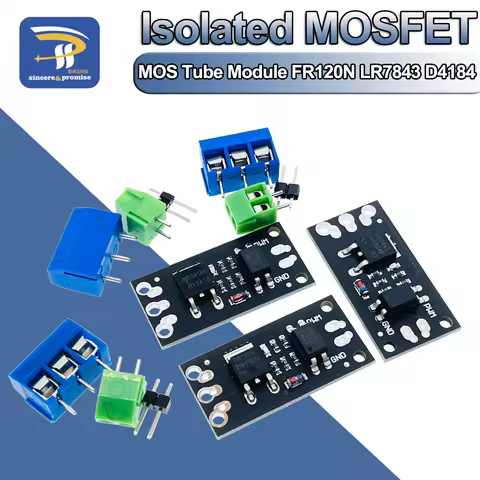 Isolated MOSFET MOS Field Effect Tube Module 3V / 5V FR120N LR7843 D4184 AOD4184 Board Replacement R