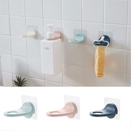 MARISAR 1Pc Wall Hanging Shower Supplies Hand Sanitizer Toilet Holder Home Organizer Shampoo Holder Bathroom Shelf Bottle Hanger Storage Rack