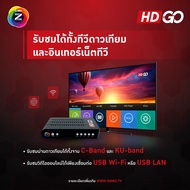 กล่องรับสัญญาณดาวเทียม GMM Z HD กล่องจาน คมชัดระดับ FULL HD รุ่นใหม่ล่าสุด!! รองรับจานได้ทุกรุ่น ใช้