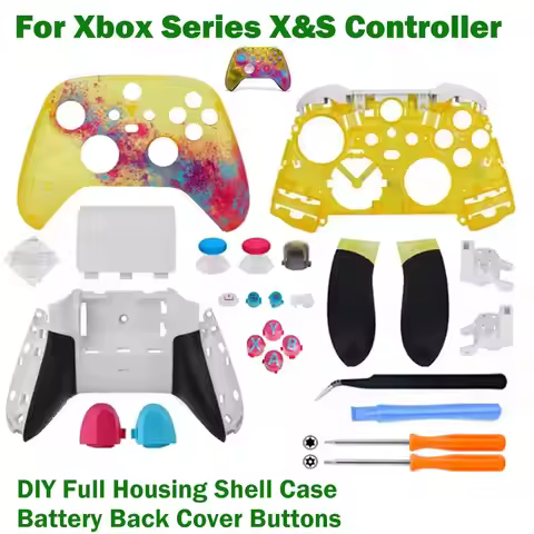 Replacement Housing Shell Front Back Case Cover For Xbox Series X S Controller For Forza-Horizon 5 L