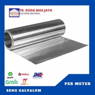 Seng Talang Galvalum/Seng Plat Galvalum Per Meter (**)