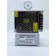 12V 12 POWER SUPPLY ADAPTOR 5A 5VOLT 60 WATT AMPER LED CCTV DRIVER