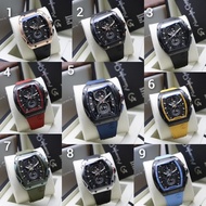 Jam Tangan Pria Alexandre Christie 6608 AC 6608 AC6608 Rubber