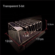 Mobile Phone Holder Multiple Charging Acrylic Transparent Multi-Port Mobile Phone Charging Storage Shelf Multiple Mobile Phones Holder