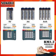 READY STOCK Grabbit Battery 9V AA AAA 1.5V HEAVY DUTY
