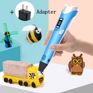 Hot 3D Drawing Pen Drawing Toys Kids Educational Toys 3D Pen LED Screen DIY 3D Printing Pen For Desi