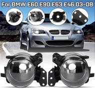 For BMW E60 E90 E63 E46 323i 325i 525i 2003 2004 2005 2006 2008 Wagon 4-DoorFog Light Car LED Lens F