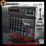 Dusenberg 6-Channel 604-RV Mixer Original 2-Year Official Warranty