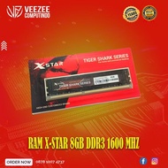 memori memory ram ddr3 8gb xstar tiger shark