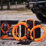 4-Wheel Inflation/Deflation Hose Quick-Flow High-Volume Inflation Kit Digital Pressure Gauge Simulta