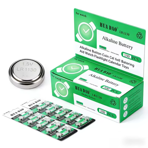 1.5V AG10 LR1130 LR54 L1131 SR1130 389A Alkaline Button Coin Cell Battery for Hearing Aid Watch Flas