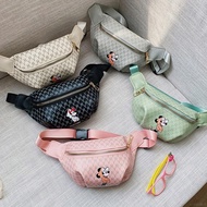 DOUMA Fashion Girls Cute Cartoon Print Versatile Shoulder Bag