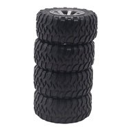(LC7G) 73Mm Big Wheel Tire Tyre For Wpl C14 C24 B24 B36 Mn D90 Mn-90 Mn99S Fy003 Fy004 Rc Car Upgrad