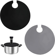 2 Keping Penutup Sous Vide untuk Periuk, Penutup Silikon untuk Sous Vide Precision Cooker Serasi den