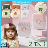 2in1 Children's Hair Cutter Comb Tool Hair Cutter Scissors Portable Multipurpose Hair Cutter Childre