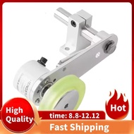 Industrial Encoder Wheel Measuring Wheel 40mm Aluminum Encoder Bracket Mounting Bracket Polyurethane