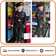 New Arrival Seragam Karnaval Polisi Brimob Untuk Anak Premium || Baju