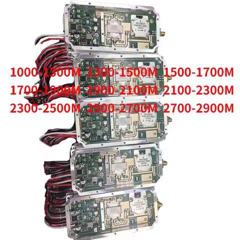50W радиоЧастотный модyль 100-200M 200-300M100-400M 400-700M2.5G2.7G3.3G 3.5G 4.9G 5.2G 5.8G 5.3G 5.