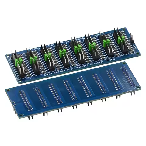 Programmable Eight Decade Resistor Board 0.1R-9999999.9R 0.1-9.9999999MR (0-10MS) Step Accuracy 0.1R