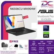 ASUS Vivobook Pro 15 OLED N6506CU-MA904W (U9 285H/8GB + 16GB /1TB/RTX4050/15.6"3K)2YEARS WARRANTY