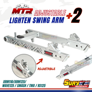 SUAY MTR Adjustable Version PLUS 2 / PLUS 3 Swing Arm ( Wave Xrm Smash Dash RS125 TMX )