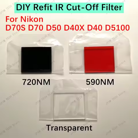 Customized Product For Nikon D70 D70S D50 D40 D40X D5100 Camera DIY Refit IR Cut Off Filter CCD CUT-
