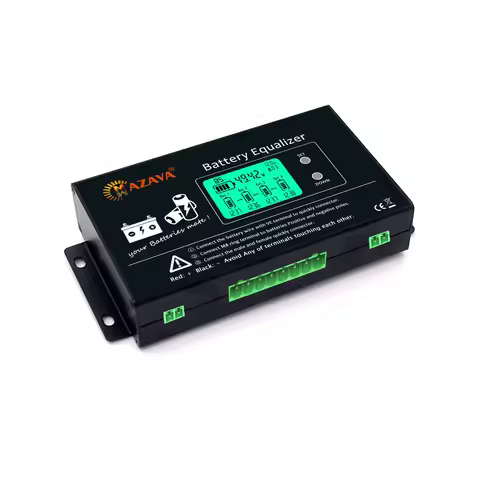 MAZAVA LCD battery balance display LiFePO4 battery charger HX02 4S 12V 24V 36V 48V 96V