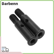 DARBEMY 2Pcs/Set RC Car Wheel Shaft, 23mm High Strength RC Front Wheel Axle, RC Upgrades Parts Black