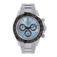 Rolex Rolex Daytona Ice Blue Dial (Reference 116506). A platinum automatic wristwatch with chronogra