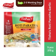 Tisha's Frozen Roti Paratha Garlic (375g)